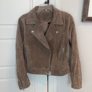 BlankNYC Suede Moto Jacket